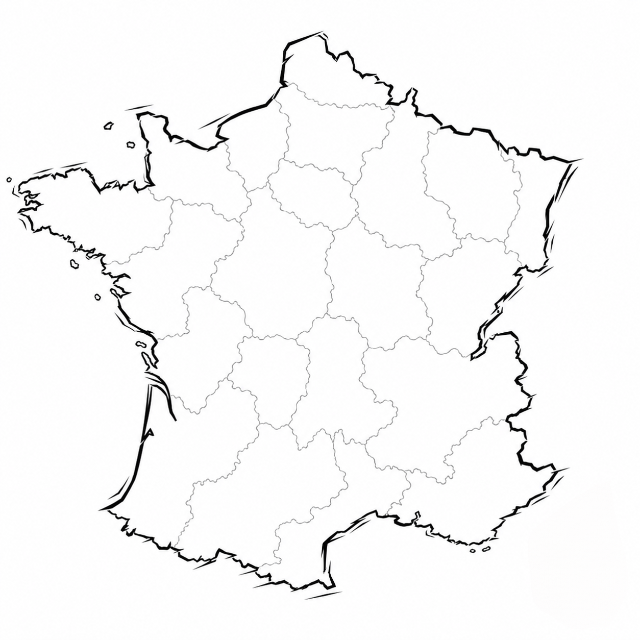 Carte des circuits en France