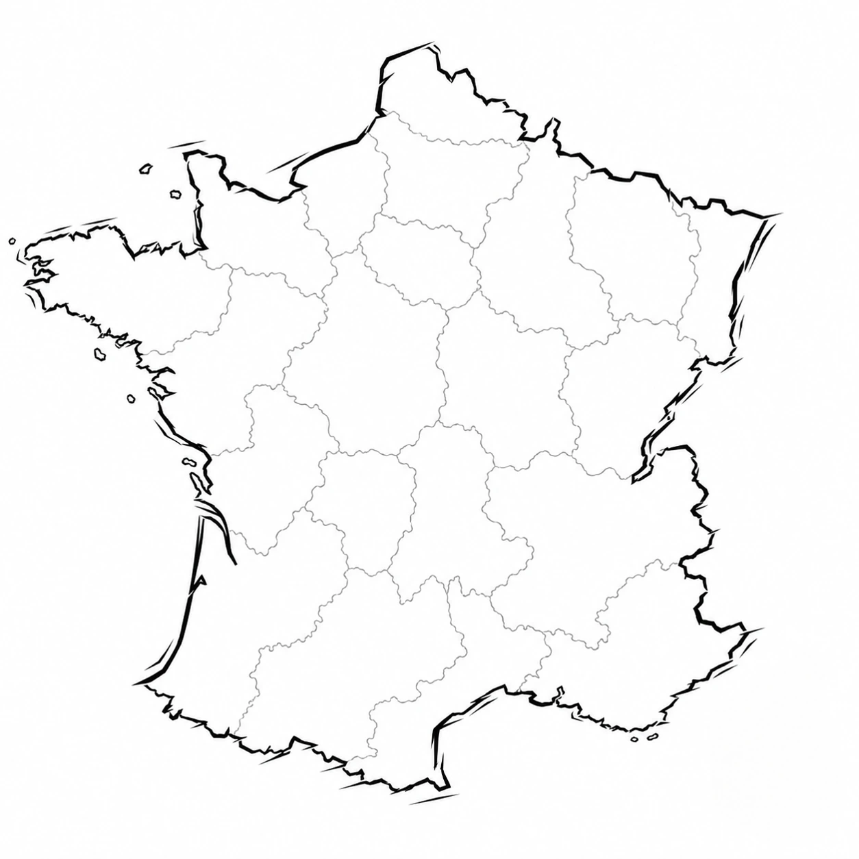 Carte des circuits en France