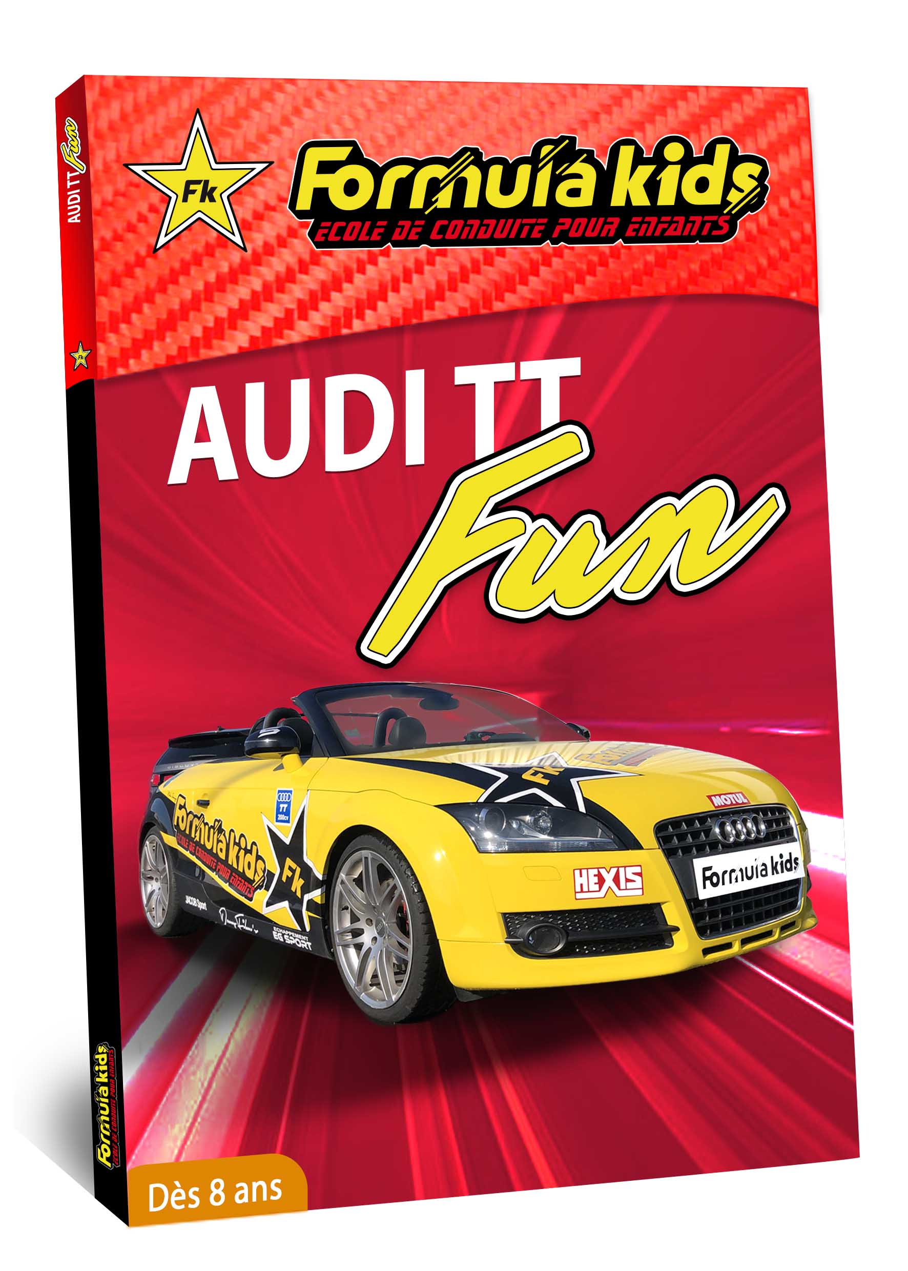 Audi Fun - Conduire une Audi dès 9 ans - Formula Kids - Stage de conduite enfant