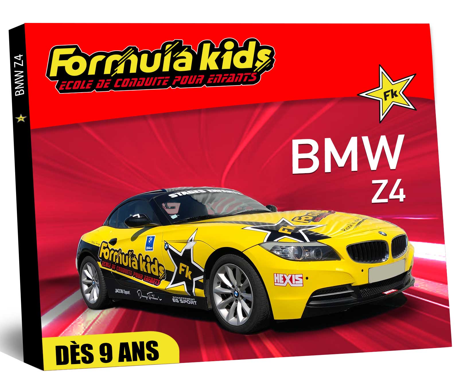 Formula Kids : stage de pilotage enfant en BMW Z4 dès 9 ans !