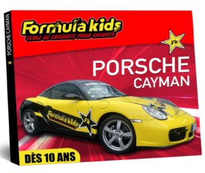 Stage de conduite pour enfant en Porsche Cayman