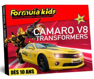 Stage de conduite pour enfant en Camaro Transformers