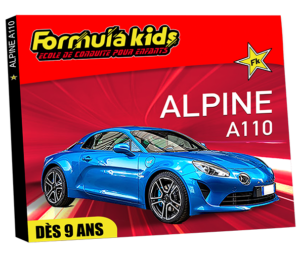 coffret stage pilotage enfant alpine a110 dès 9 ans