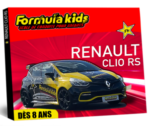 coffret stage pilotage enfant renault clio rs dès 8 ans